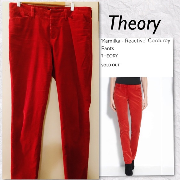 Theory Pants - Theory Kamilka Reactive Corduroy pant 12